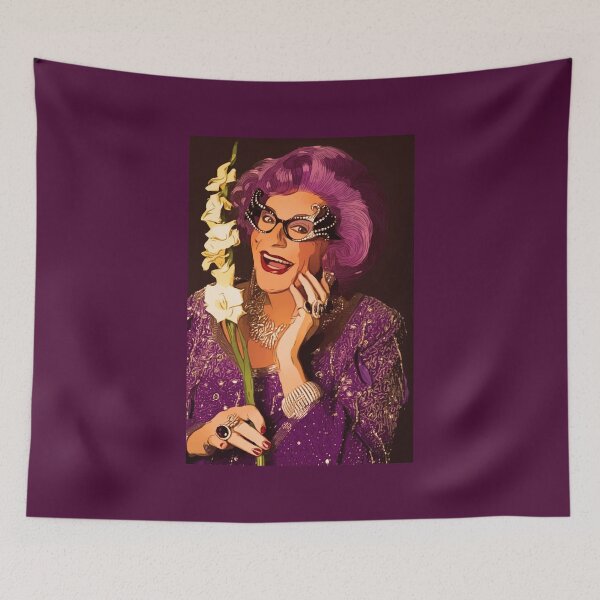 Item preview, Dame Edna, Enda Everage, Barry Humphries, Aussie comedy, Australian Art Print designed and sold by happygiftideas.