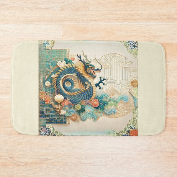 Item preview, Fantasy Dragon zodiac ushering New Year (silvergoldvisionary) designed and sold by SGVisionary.