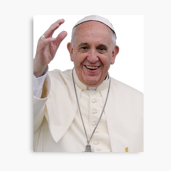 Pope Francis Canvas Print