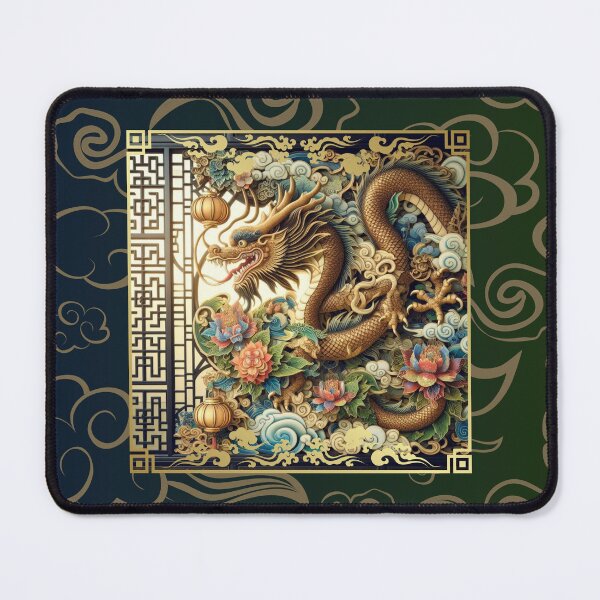 Item preview, Fantasy Dragon zodiac ushering New Year (silvergoldvisionary) designed and sold by SGVisionary.