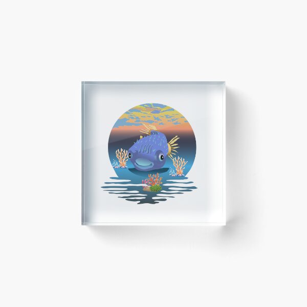 Item preview, Love the cute Pufferfish designed and sold by TJHstudio.