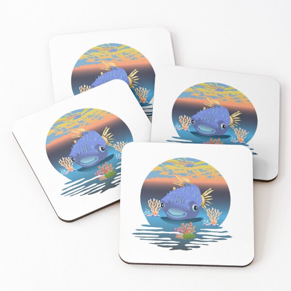 Item preview, Love the cute Pufferfish designed and sold by TJHstudio.