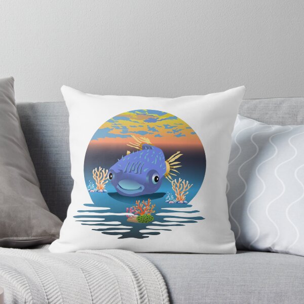 Item preview, Love the cute Pufferfish designed and sold by TJHstudio.