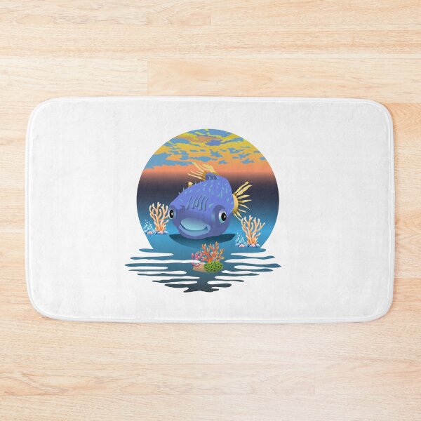 Item preview, Love the cute Pufferfish designed and sold by TJHstudio.