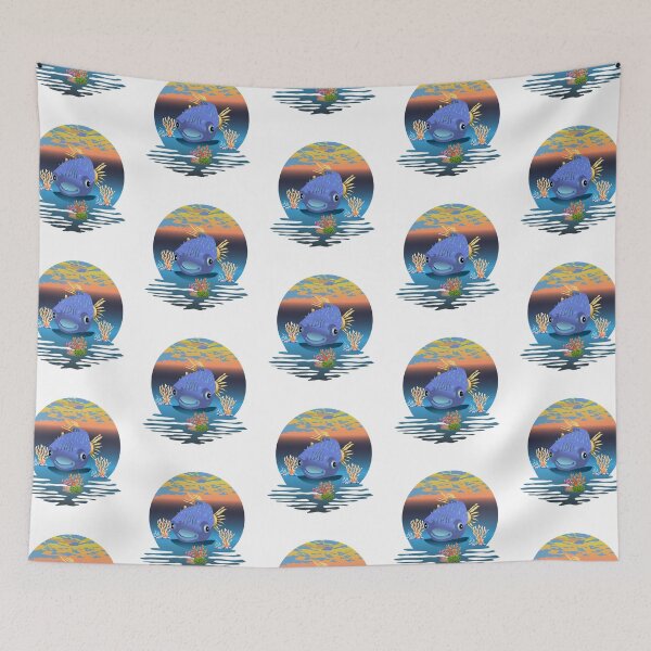 Item preview, Love the cute Pufferfish designed and sold by TJHstudio.