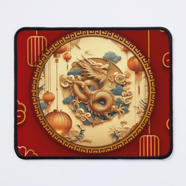 Item preview, Fantasy Dragon zodiac ushering New Year (silvergoldvisionary) designed and sold by SGVisionary.