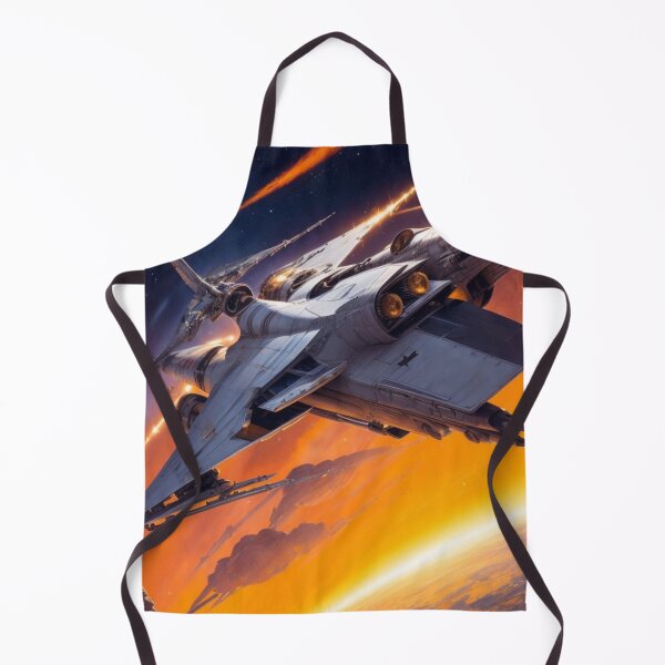 Item preview, cool white spaceship in outer space designed and sold by mikaws.
