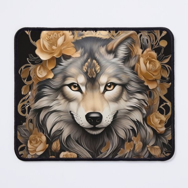Item preview, Cute wolf face designed and sold by Promarkets.