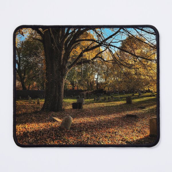 Item preview, Cemetery Sunset Landscape Photograph  designed and sold by TwistedP-Photos.