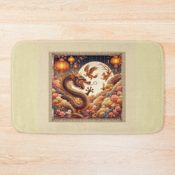 Item preview, Fantasy Dragon zodiac ushering New Year (silvergoldvisionary) designed and sold by SGVisionary.