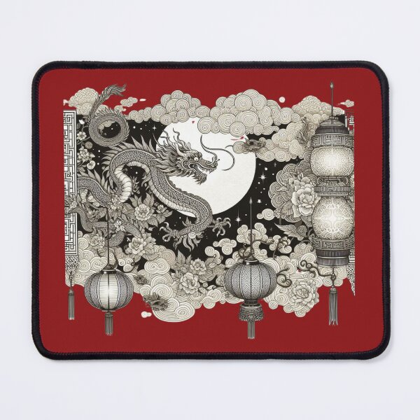 Item preview, Fantasy Dragon zodiac ushering New Year (silvergoldvisionary) designed and sold by SGVisionary.