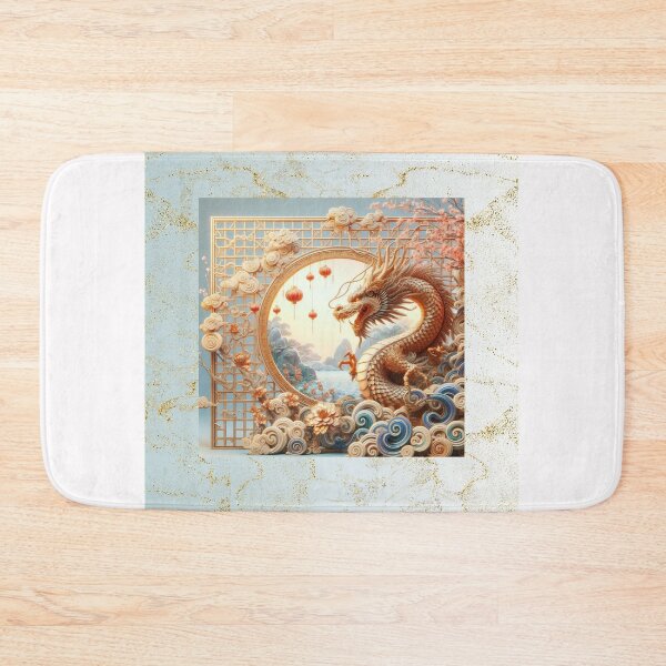 Item preview, Fantasy Dragon zodiac ushering New Year (silvergoldvisionary) designed and sold by SGVisionary.
