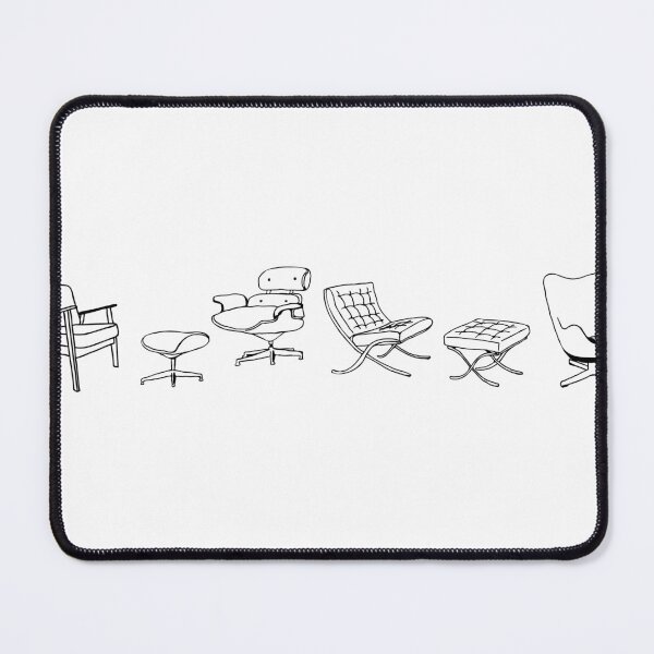 Item preview, Design Legacy Icons Midcentury Modern Lounge Chair Drawings designed and sold by Coastal Garden Design Studio.