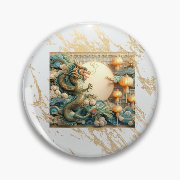 Item preview, Fantasy Dragon zodiac ushering New Year (silvergoldvisionary) designed and sold by SGVisionary.