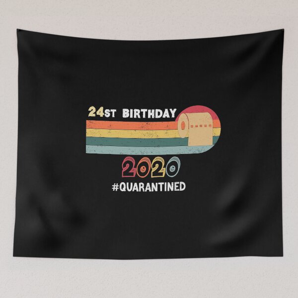 Item preview, Quarantine 24st Birthday 2020 Quarantined Social Distancing, Funny,  Dad Gift, Mom Gift, Gift designed and sold by AbdooStore.