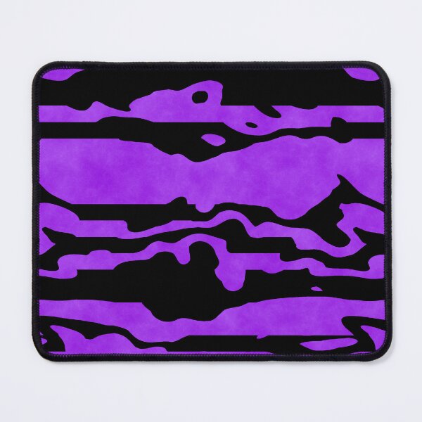Item preview, Cloudy Purple and Black Horizontal Stripe Pattern designed and sold by TheRulerofEarth.