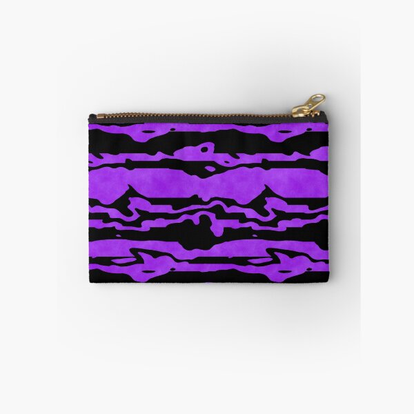 Item preview, Cloudy Purple and Black Horizontal Stripe Pattern designed and sold by TheRulerofEarth.