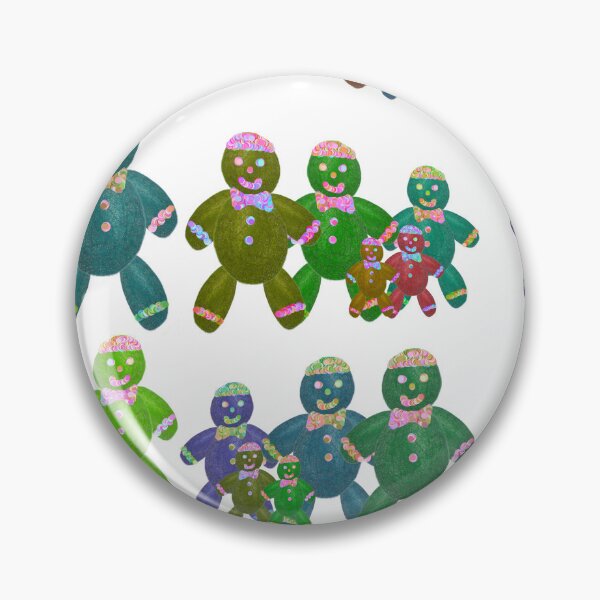 Item preview, Gingerbread Families Pattern designed and sold by Victoria Rose.