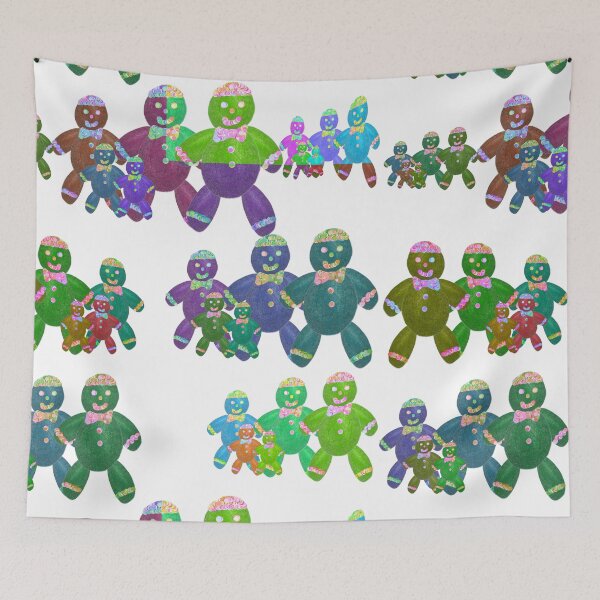 Item preview, Gingerbread Families Pattern designed and sold by Victoria Rose.