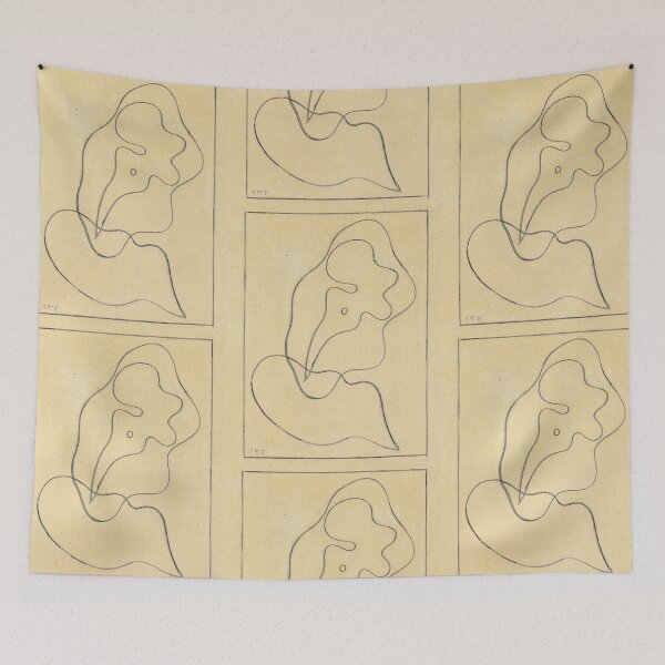 Item preview, Jean Arp, 1912 - 1966  France | jean arp most famous work designed and sold by HobertShoop.