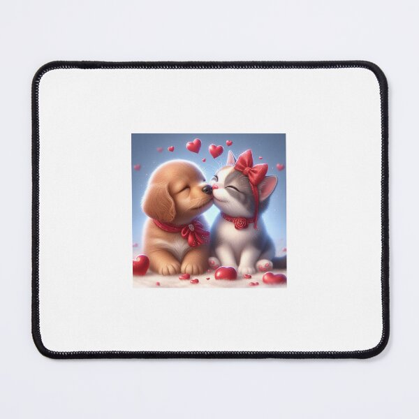 Item preview, Furry Love for Valentine's Day designed and sold by TaPaVu.