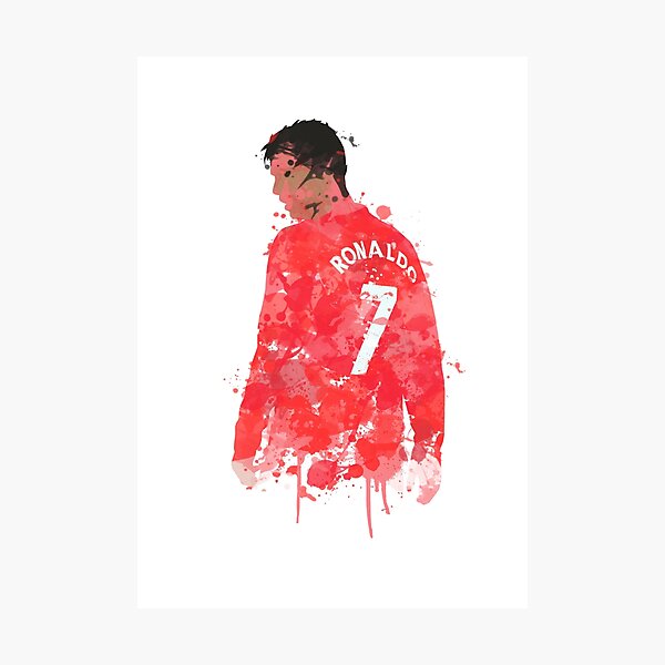 Maglia Cristiano Ronaldo  Photographic Print for Sale by VincenzoVB