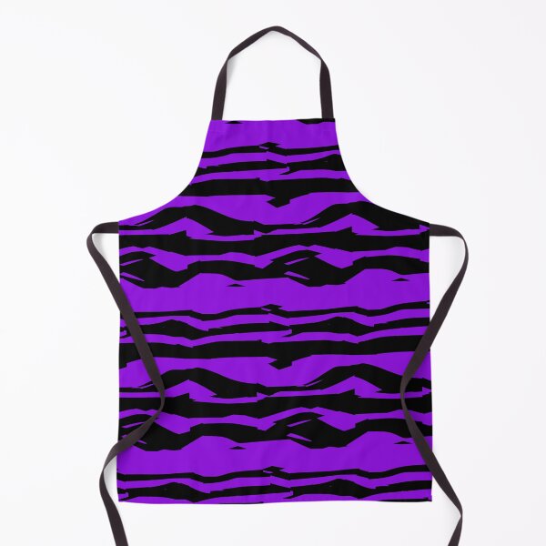 Item preview, Jagged Purple and Black Horizontal Stripe Pattern designed and sold by TheRulerofEarth.