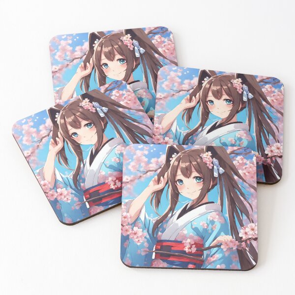 Aperçu de l'œuvre Mignon Anime Bunny chevalier fille saison de printemps (silvergoldvisionary) créée et vendue par SGVisionary.