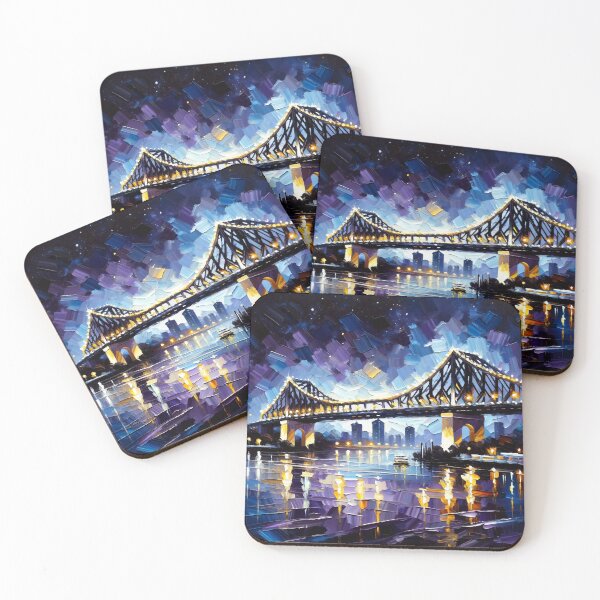 Item preview, Story Bridge at Night designed and sold by ChrisButler.