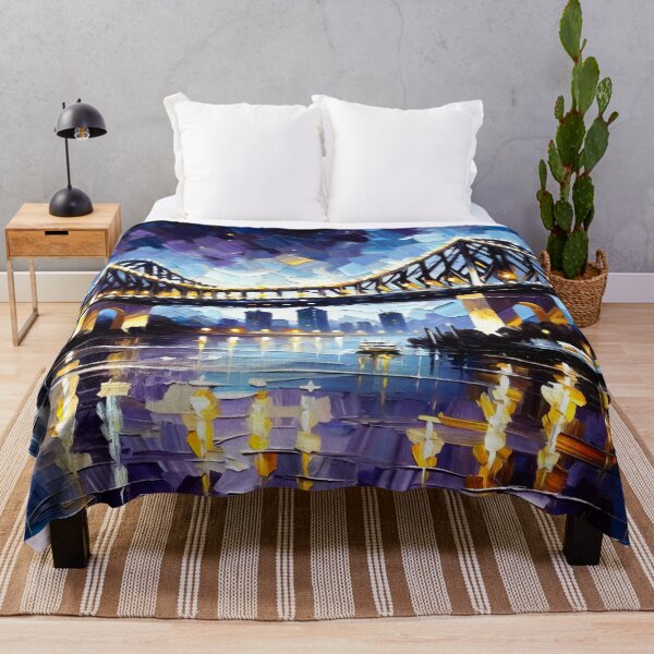 Item preview, Story Bridge at Night designed and sold by ChrisButler.