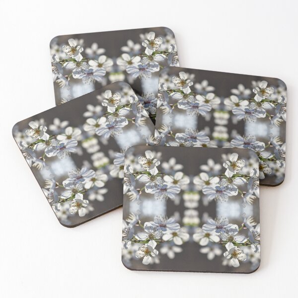 Item preview, White spring bloom on a dark background designed and sold by mariya-ivanova.