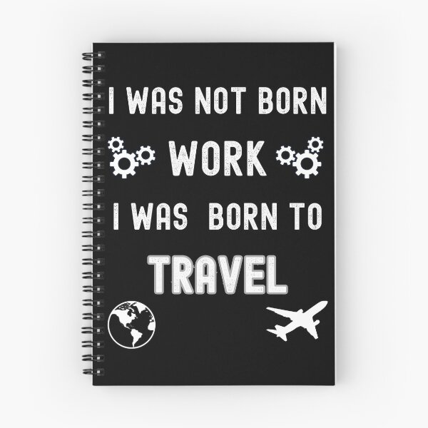 Item preview, I was born to travel designed and sold by TheTrendsDesk.