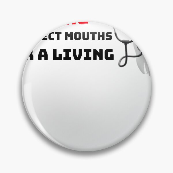 Item preview, Funny Dentist - Warning I inspect mouths for a living designed and sold by micromania99.