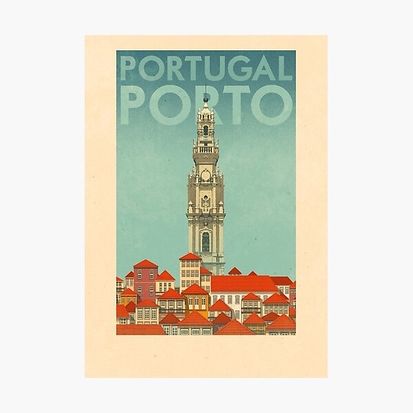 Travel Posters - Porto Portugal Photographic Print