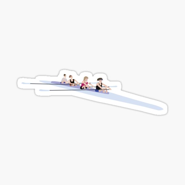 Rowing Sticker