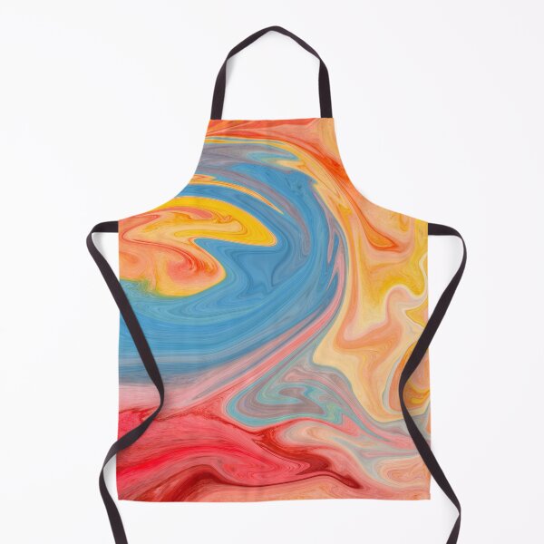 Artikelvorschau, Blauer Welleneffekt Abstrakte Kunst entworfen und verkauft von Fantacaroo Designs.