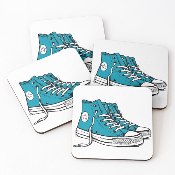Item preview, designed blue sneakers logo designed and sold by infinitearte.