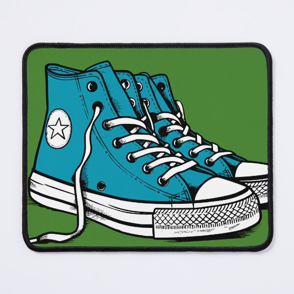 Item preview, designed blue sneakers logo designed and sold by infinitearte.