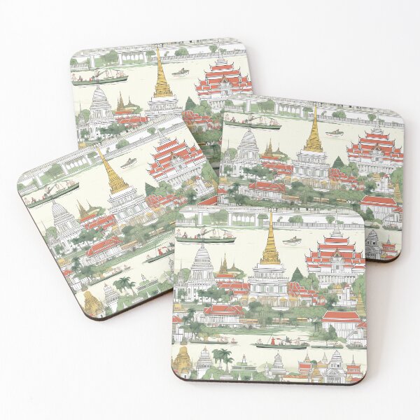 Item preview, Bangkok pattern designed and sold by Lexa Pix.