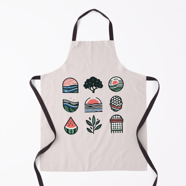 Item preview, Palestine Motifs Watermelon Keffiyeh River Olive Sea designed and sold by Slice Of Seed.