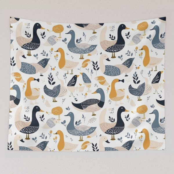 Item preview, Cute goose pattern designed and sold by Lexa Pix.