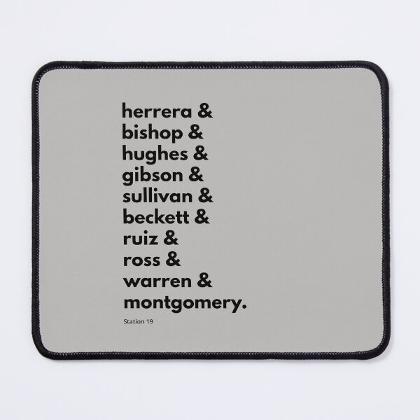 Item preview, Season 6 Squad Goals - Station 19 (Black Text) designed and sold by ShineOurLight.