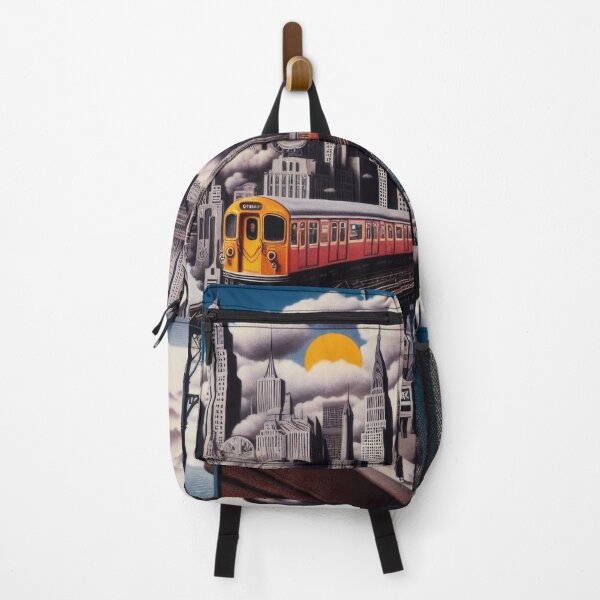 Item preview, New York Subway Surrealistic NYC Subway Train designed and sold by MayaDelaye.