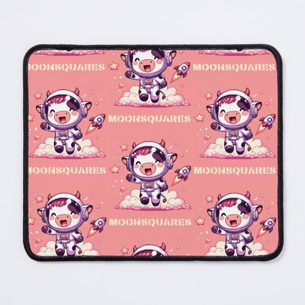 Item preview, Happy Cow Cosmonaut designed and sold by MOONSQUARESshop.