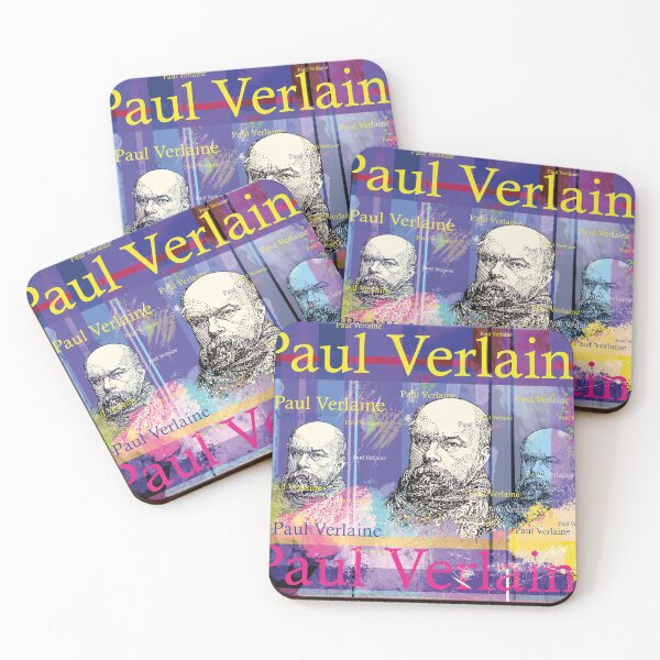 Item preview, Paul Verlaine, writer designed and sold by Mauswohn.