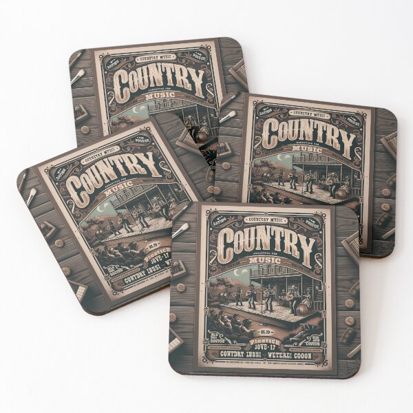 Item preview, Country music concert artwork designed and sold by JoYipYipYip.