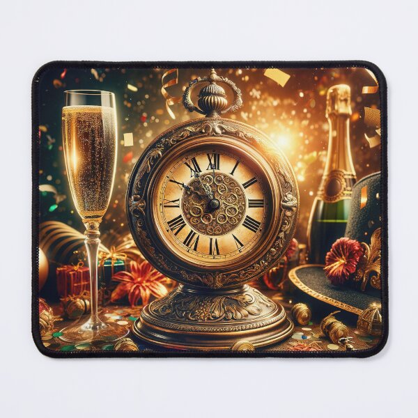 Item preview, Midnight Elegance: Welcoming 2024 designed and sold by FIYARO.