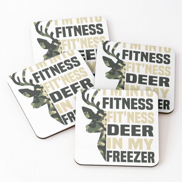 Item preview, Hunting I'm Into Fitness Fit'ness Deer In My Freezer Hunting designed and sold by Cute Shark.