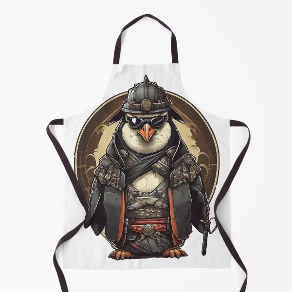 Item preview, Samurai Penguin designed and sold by likbatonboot.