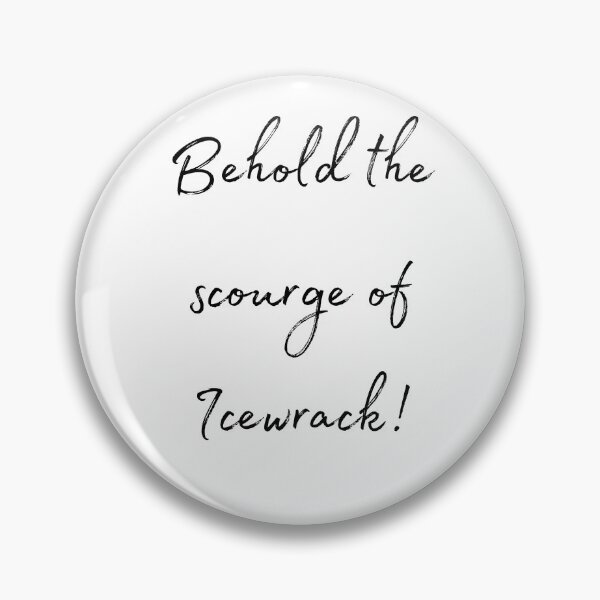 Item preview, DOTA 2 quote | Crystal Maiden | Behold the scourge of Icewrack! | queenoflaura designed and sold by queenoflaura.